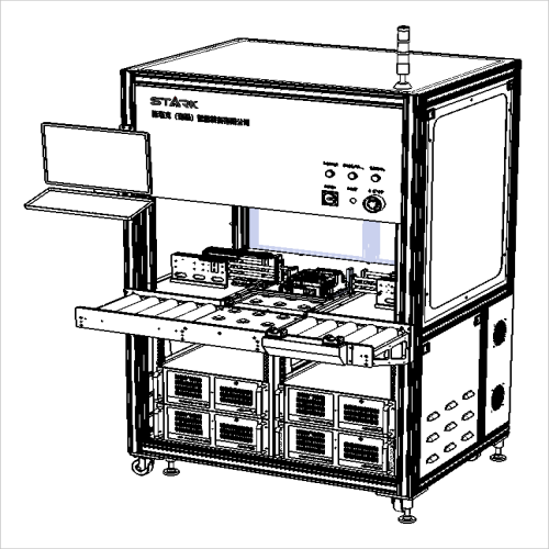 STK0413155916 電子成品流水線檢測單機